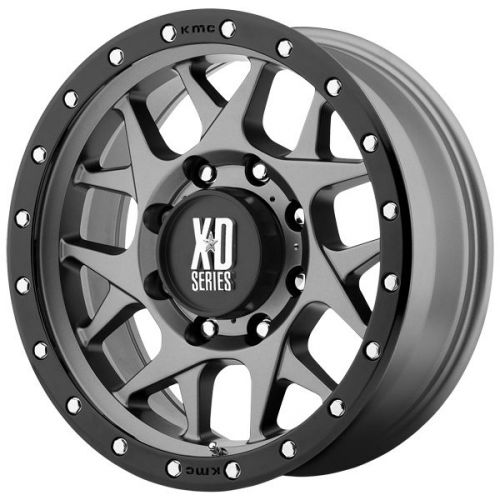 Xd series xd127 bully 20x9 5x139.7 +0mm gray/black wheels rims