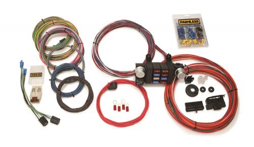 Painless wiring 10308 18 circuit basic customizable chassis harness