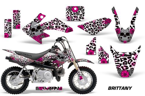 Amr racing honda graphic kit bike decal crf 50 decal mx parts 2004-2015 brittany