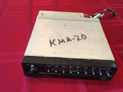 King kma 20 marker beacon receiver audio panel
