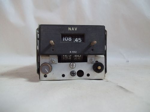 Edo-aire r-552 navigation receiver pn 1179010 ser. no. 1127 nav radio