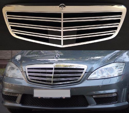 Front radiator grill mercedes w221 s65 amg style 2007-2013