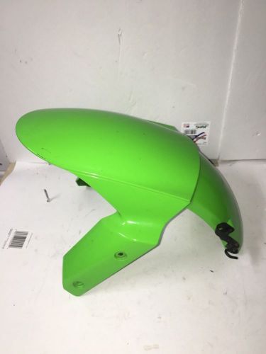 Kawasaki zx6r oem front fender fits 2013-2016 color for 15-16 p/n 35004-0310-777