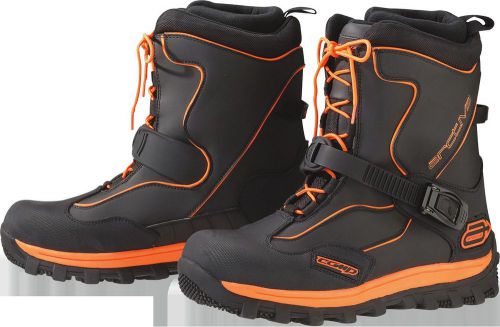 Arctiva s6 comp boots 6 black/orange