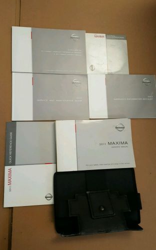 2011 nissan maxima factory owners owner&#039;s manual