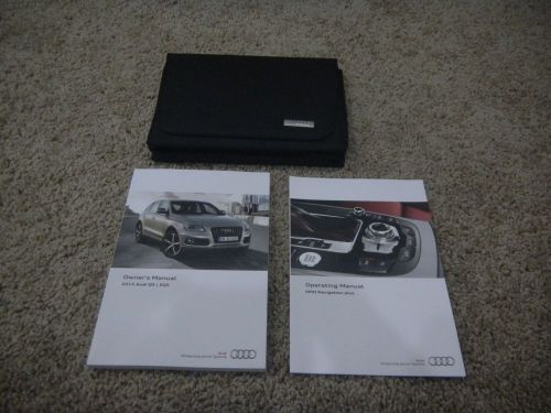 2015 audi q5 with navigation owners manual set with free shipping