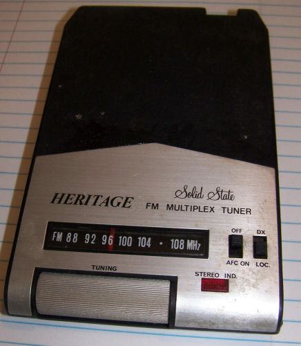 Vintage heritage fm radio converter convert car 8 track to fm stereo radio