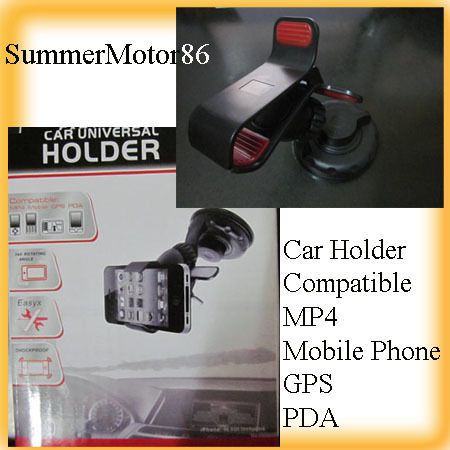 Car windshield mount moible clip cradle holder for iphone ipod smart cell phone