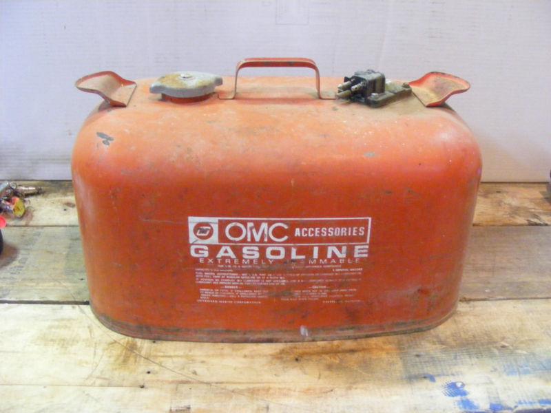 Omc 6 gallon fuel tank outboard gas tank evinrude johnson 