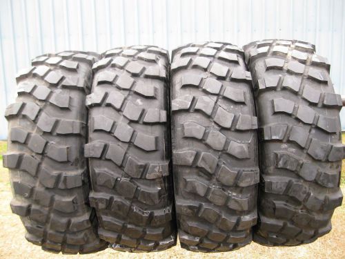 395/85r20 michelin xml 46 inches tall qty (4) tires 70-75% tread