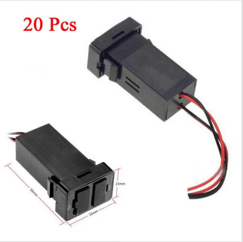 20 set/lot plastic 10a car fuse box 2011 connector automotive block holder