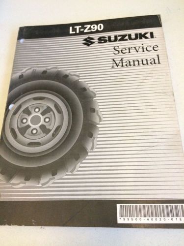 2007-2008 suzuki, lt-z90, oem service manual, 99500-40020-01e