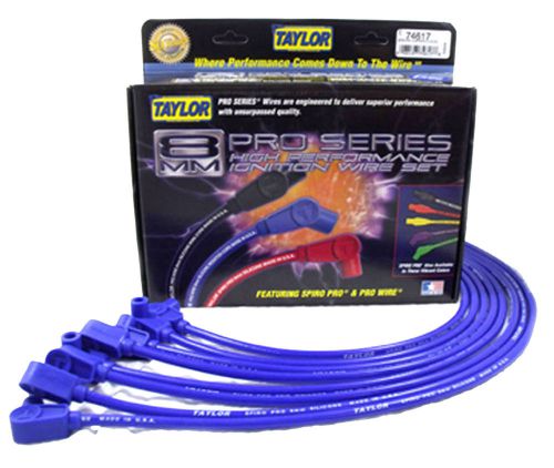 Ignition wire set taylor cable 74617 fits 75-82 chevrolet corvette 5.7l-v8
