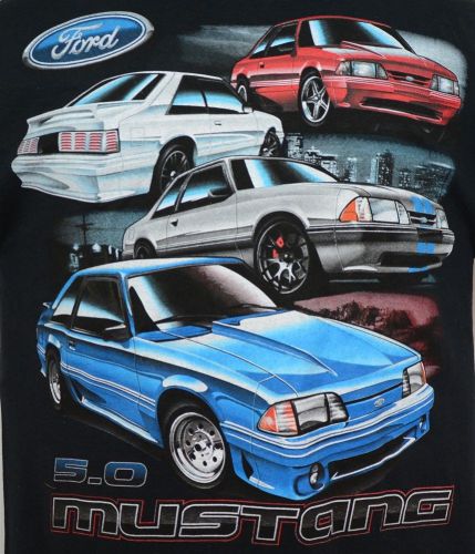 1979 - 1993 Ford Mustang 5.0 Fox Body T-shirt - 100% Cotton Preshrunk, US $22.91, image 1