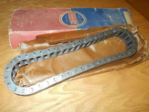 Nos timing chain 1954 1955 1956 1957 willys 6-226 station wagon, truck #707289