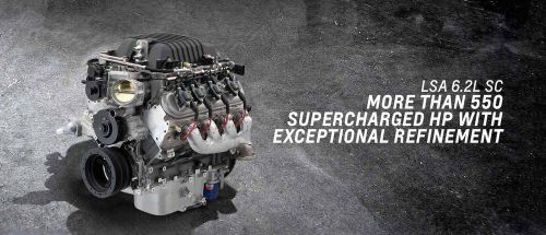Chevrolet gm performance lsa supercharged crate engine motor cts zl1 19331507
