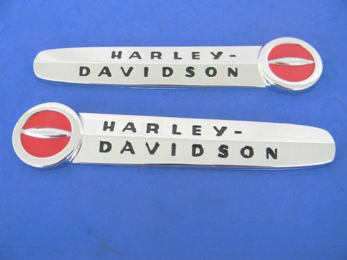 Harley davidson &#034;speedball&#034; gas tank emblems  1947-1950 knucklehead, panhead era