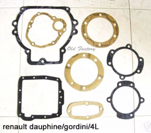 Renault dauphine gordini ondine floride gearbox gaskets for,new recently made