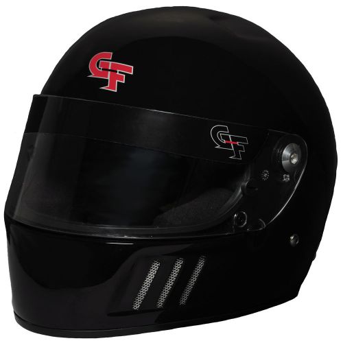 G-force 3123xlgbk gf3 race helmet full face x-large black sa2015