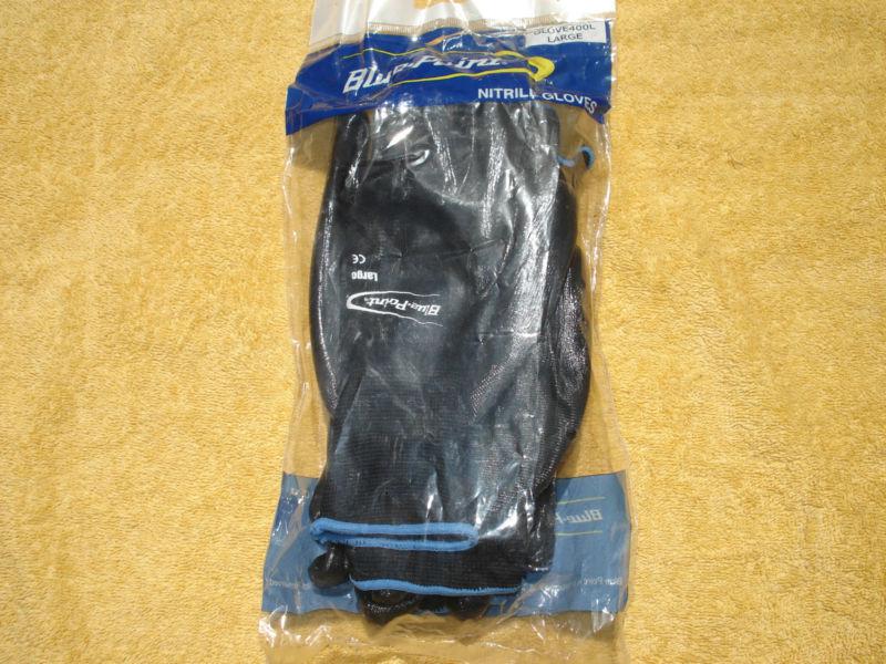 Snap on 3 pack nytrile gloves large glove400l new!!