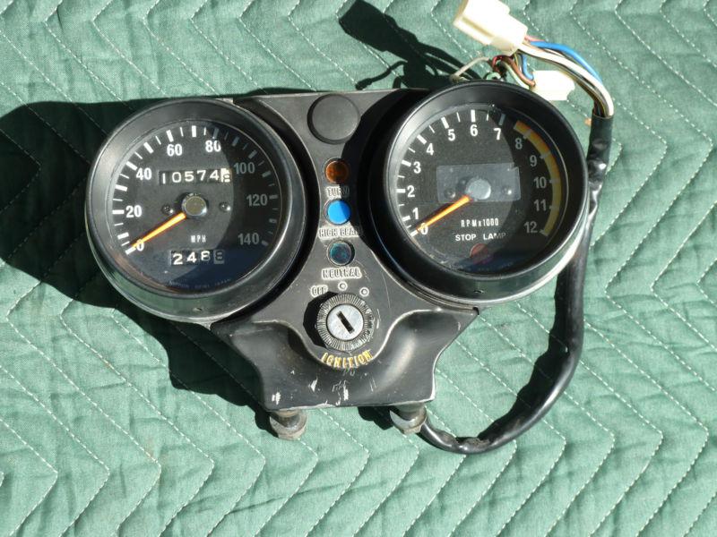 Kawasaki h2 750 gauges complete set clocks meters h1 