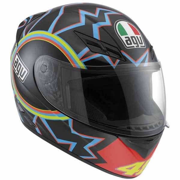 Agv k3 valentino rossi 46 limited motorcycle helmet black all sizes