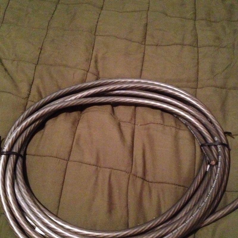 20 ft. of metallic gray envyflex true spec 4-gauge power/ground wire cable