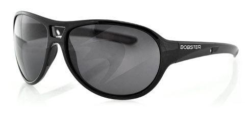 Bobster criminal street series sunglasses, shiny black frame, smoked lens