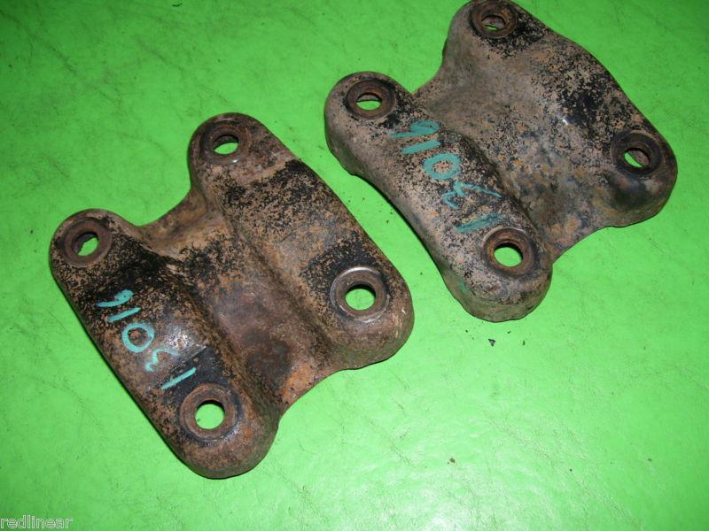 99 dodge ram 3500 rear spring differential plates dana spicer 80 4" axle tubes