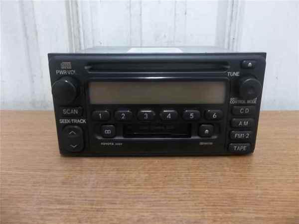 Toyota mr2 celica highlander echo radio single disc cd player oem lkq