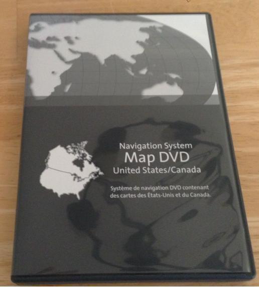 Gm navigation disc map gps dvd 10.4 for escalade, gmc, buick, hummer 22846887