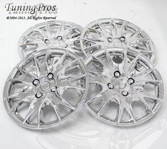 Chrome hubcap 14" inch wheel rim skin cover 4pcs set-style code 533 14 inches-