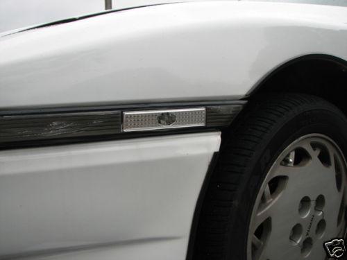 1987 1988 1989 1990 1991-1992 toyota supra mk.3 front clear bumper side marker
