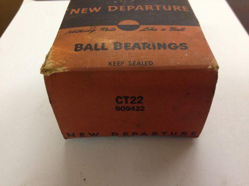 New departure bearing - ct22 / 909422. sealed in box-new
