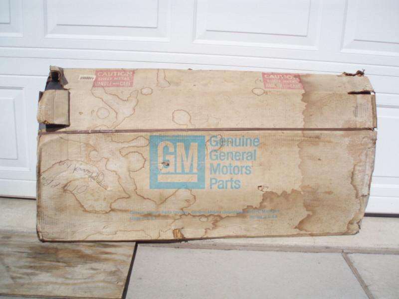 1964 1965 64 65 chevrolet chevelle ss 396 right gm nos outer door skin new oem