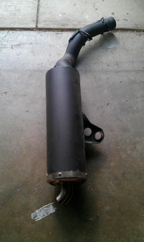 2001 bombardier muffler exhaust tail pipe 