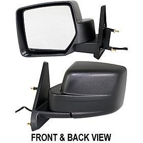 Power side view door mirror assembly driver's left