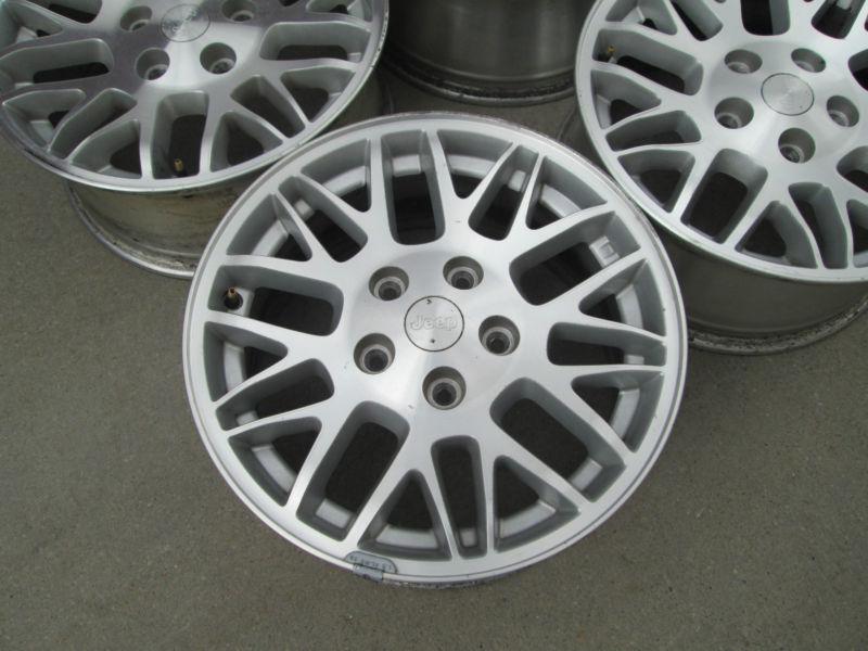 17" jeep grand cherokee factory wheels rims 