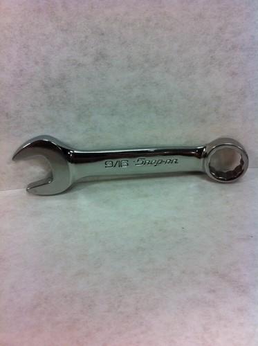Snap on 9/16" stubby shorty combination wrench oxi18b