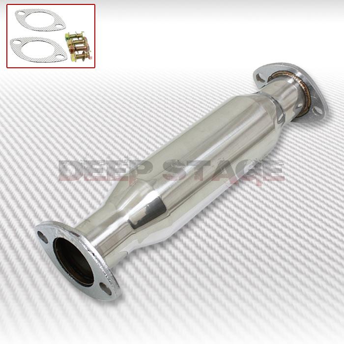 Racing high flow cat down/test pipe exhaust converter 89-94 eclipse non-turbo