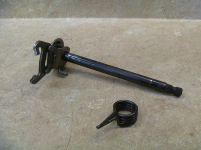 Kawasaki klt klt200 original used engine shift shaft 1984 #m2 #bdk