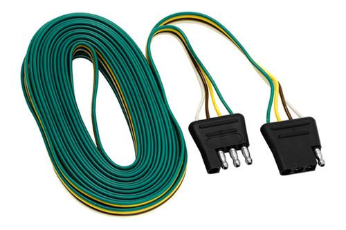 Tow ready 118636 - universal 4-flat 24' plug loop w 4 wire taps