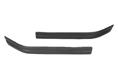 Replace fo1059271 - ford f-150 front passenger side outer bumper impact strip