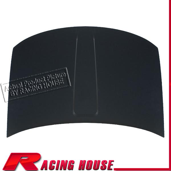 Front primed black steel panel hood 2003-2005 saturn ion 1 replacement gm1230277