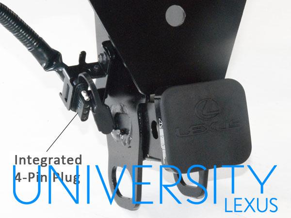 New genuine oem 2010-2013 lexus rx350 class ii towing hitch rx450h up to 3500lbs
