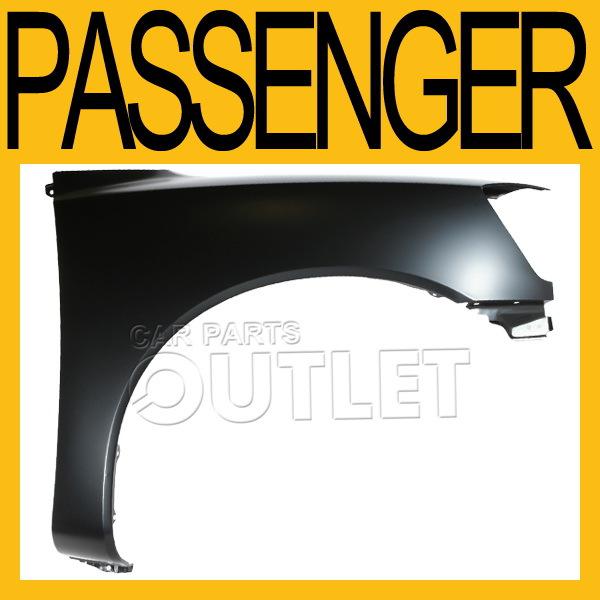 04-08 nissan titan primed fender right side replacement