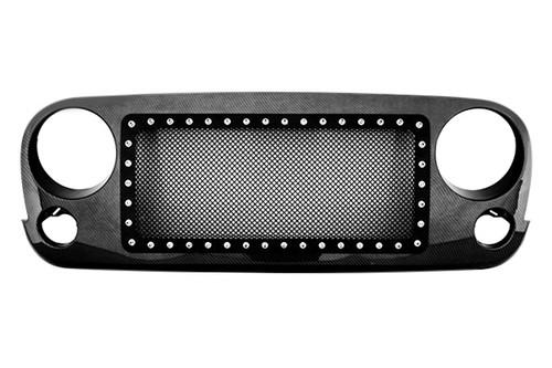 Paramount 48-0731 - jeep wrangler restyling 2.0mm revolution wire mesh grille