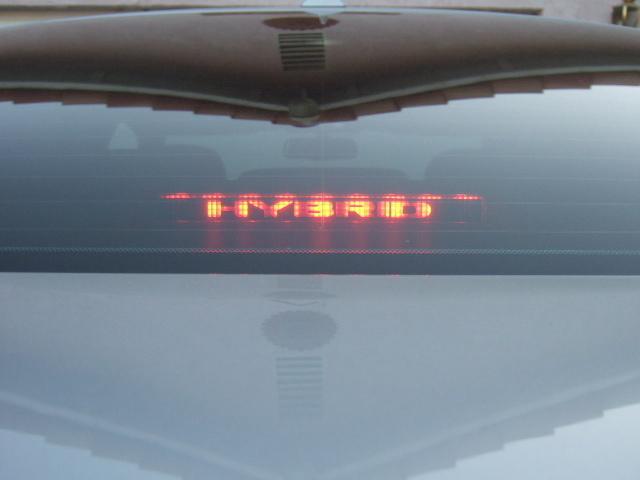 Toyota camry 3rd brake light decal overlay 07 08 09 2010 2011 2012