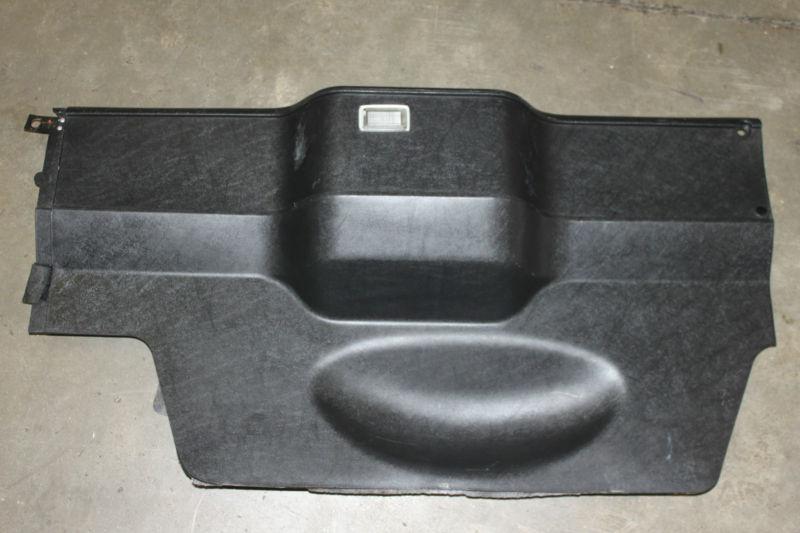91-92 camaro/firebird convertible rear trunk panel black used oem