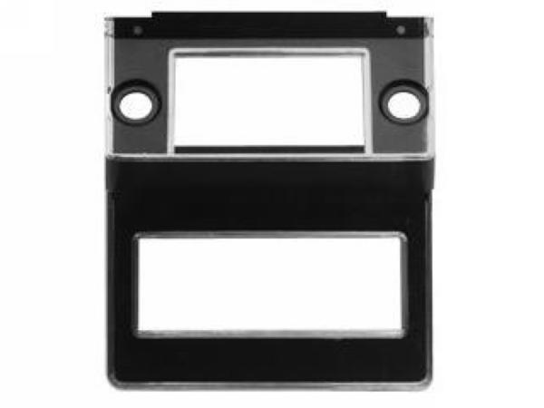 69-70 mustang 69 cougar radio bezel black new best available  !